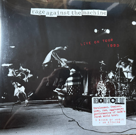 Rage Against The Machine - Live On Tour 93 2XLP RSD Edition) Sealed