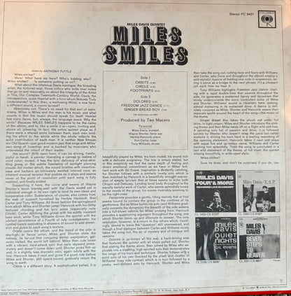 Miles Davis - Miles Smiles (70’s Columbia)
