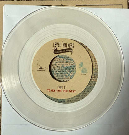 Levee Walkers Featuring Jazz Coleman - Freedom Songs/Tears For The West) Ltd Edition Clear Vinyl 7”