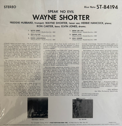 Wayne Shorter - Speak No Evil (Music Matters SRX)