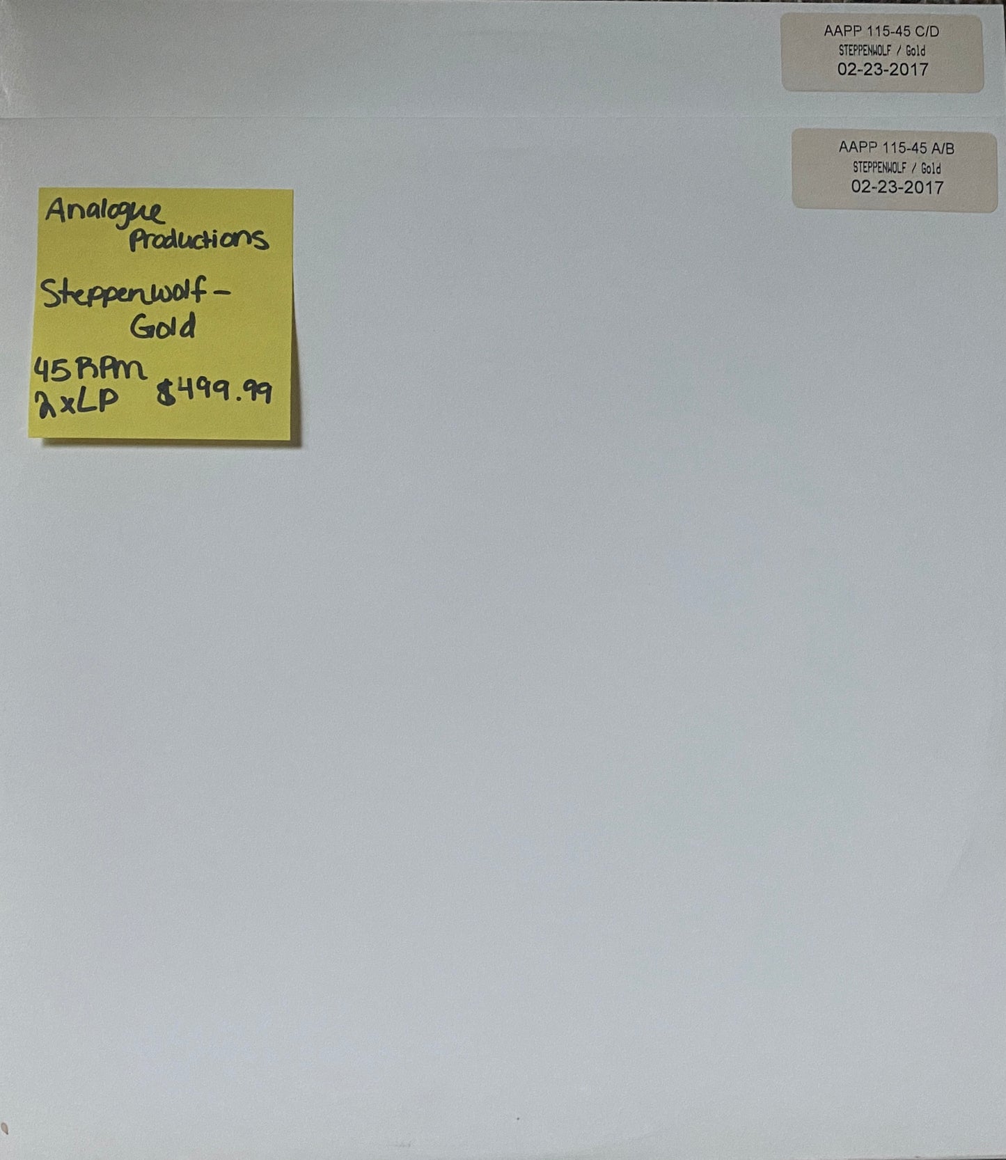 Steppenwolf - Gold (Test Pressing)