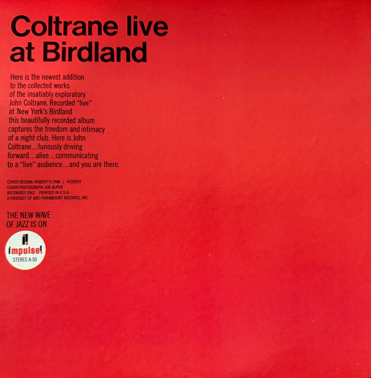 John Coltrane - Live At Birdland (Early 70’s Impulse)