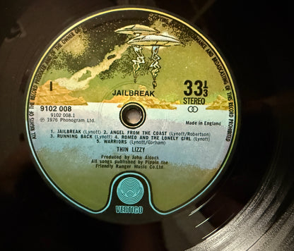 Thin Lizzy - Jailbreak (1976 UK Vertigo)