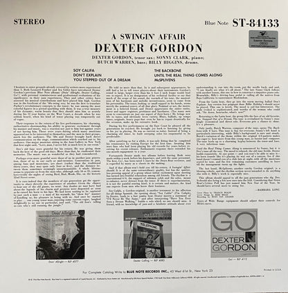 Dexter Gordon - A Swingin’ Affair (Music Matters 2XLP 45 RPM)