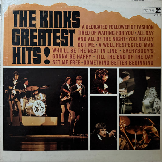 Kinks - Greatest Hits (1966 U.S. Mono TriColor Steam Boat)