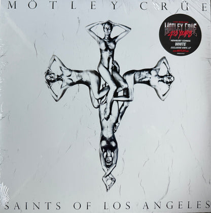 Motley Crue - Saints Of Los Angeles (Newbury Comics Exclusive White Vinyl) Factory Sealed