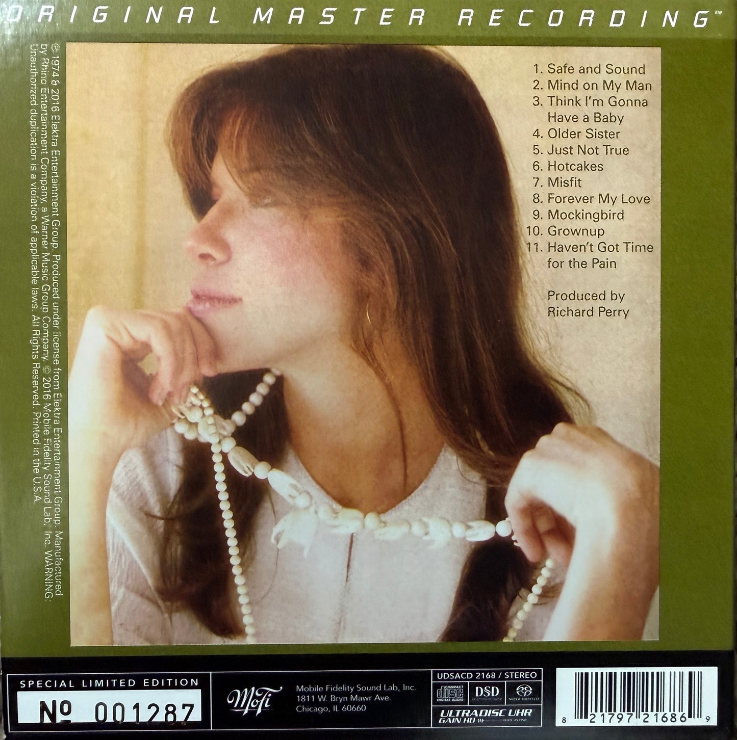 Carly Simon - Hot Cakes (Mobile Fidelity SACD)