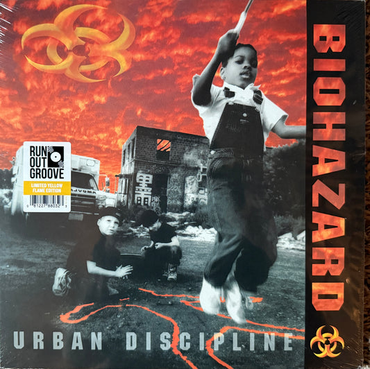 Biohazard - Urban Discipline (Orange Vinyl RTI Press) 2XLP