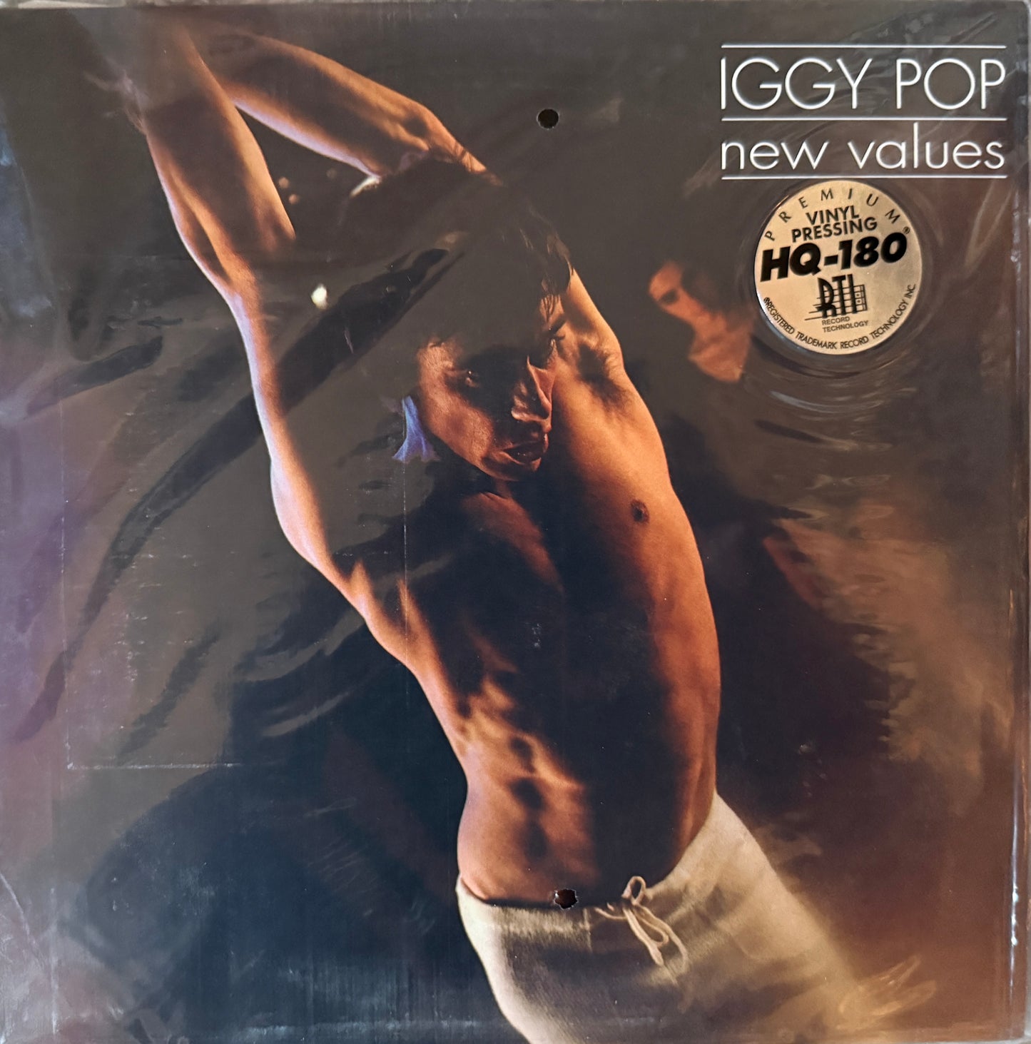 Iggy Pop - New Values (RTI Press Factory Sealed)