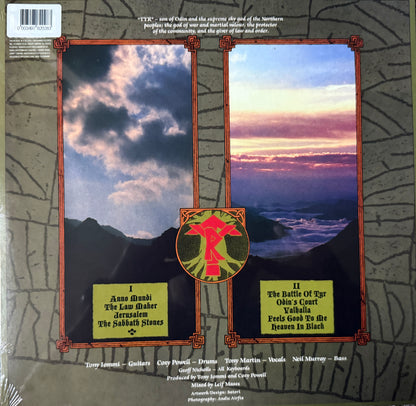 Black Sabbath - TYR (Clear Vinyl Factory Sealed)