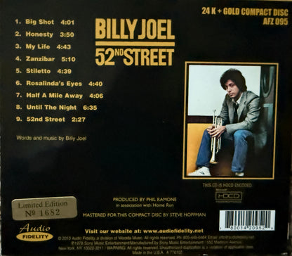 Billy Joel - 52nd Street (Audio Fidelity Gold CD)