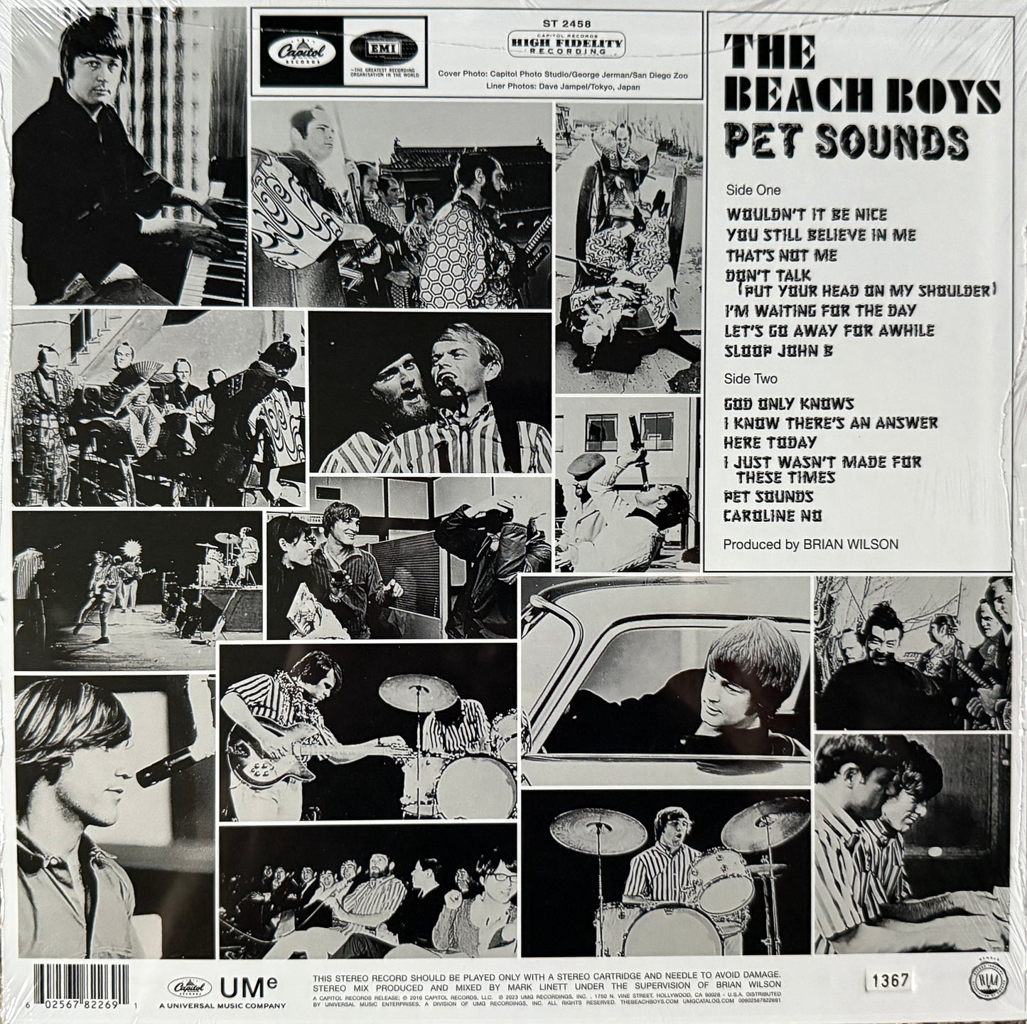 Beach Boys - Pet Sounds (Yellow Vinyl) Factory Sealed