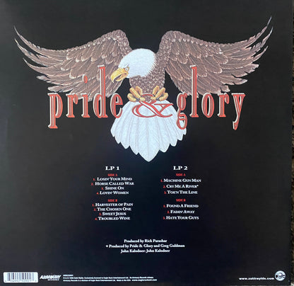 Pride & Glory - Pride & Glory (2012 U.S. Press 2XLP Green Vinyl)