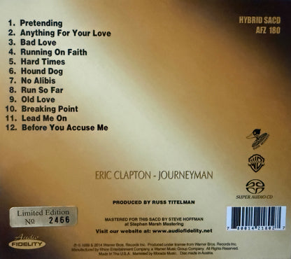 Eric Clapton - Journeyman (Audio Fidelity SACD)