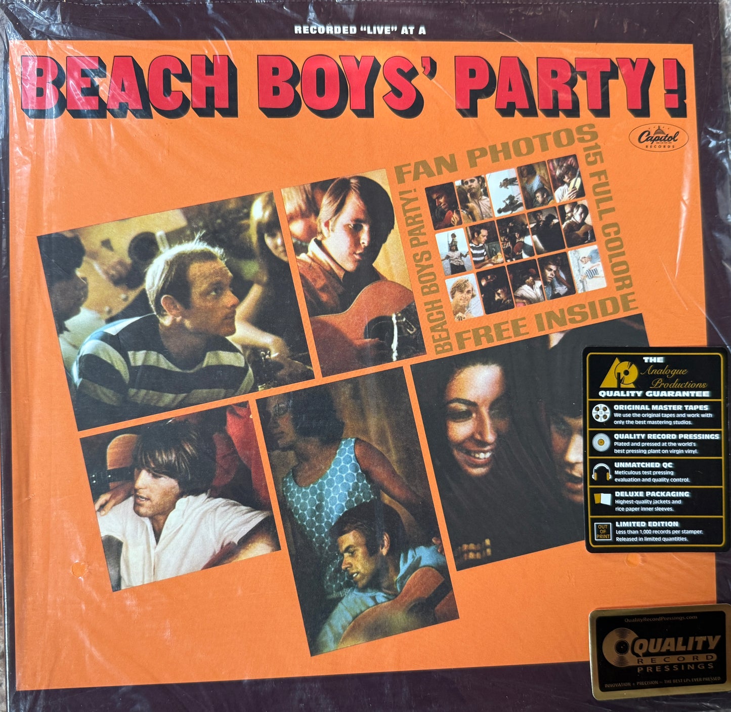 Beach Boys - Beach Boy’s Party (Analogue Productions) Sealed