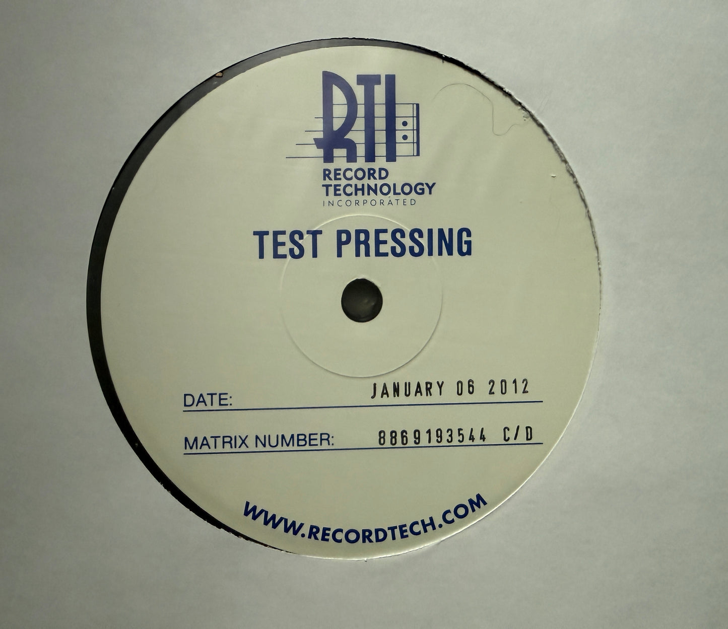 Ozzy Osbourne - Ozzy Live! (Blizzard Of Ozz Tour) 2XLP RTI Test Pressing