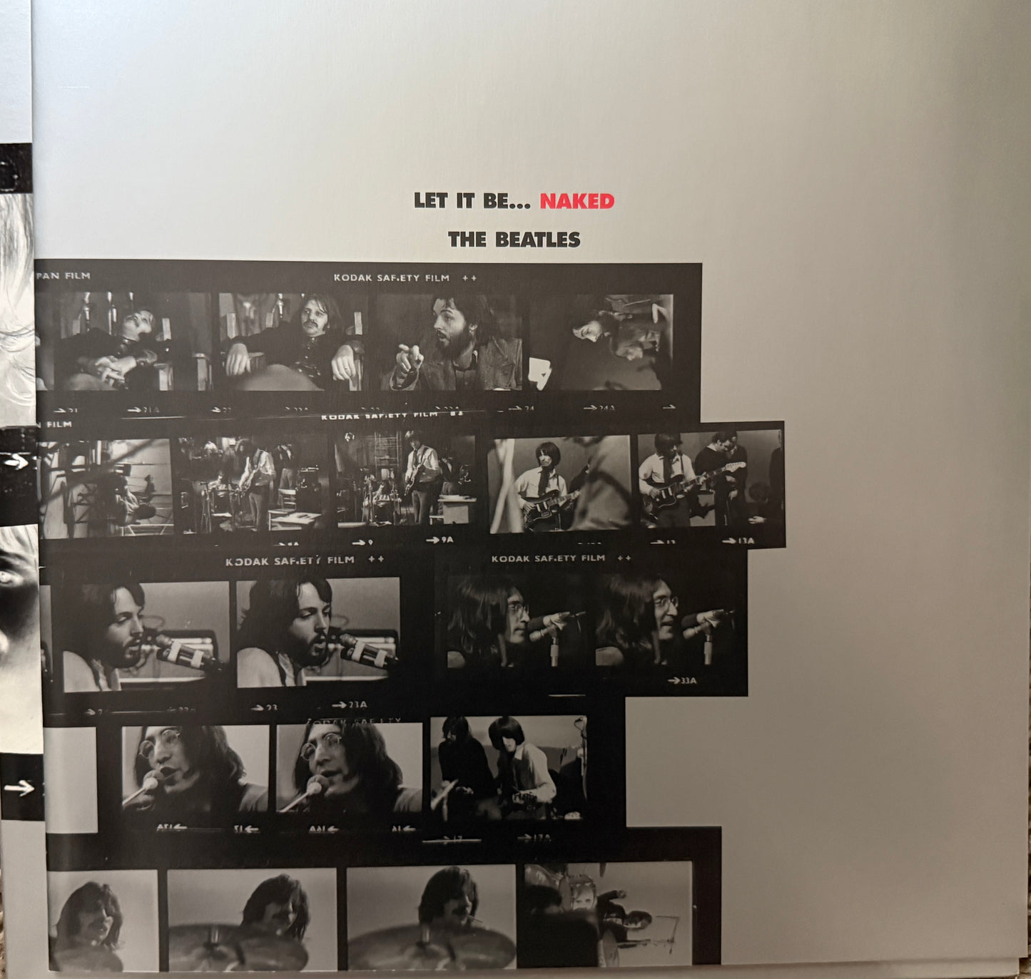 Beatles - Let It Be…Naked (2003 Europe Press) 2XLP W/7” and booklet