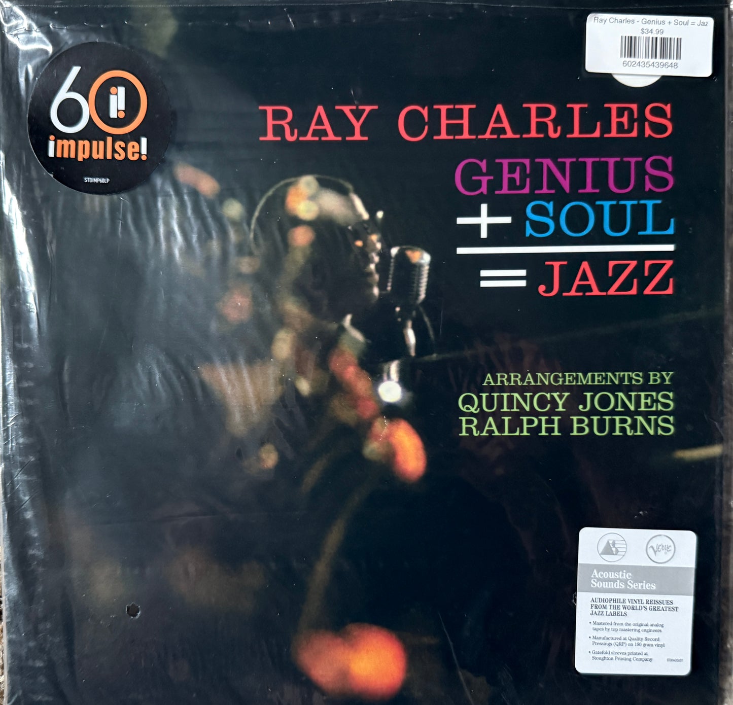 Ray Charles - Genius + Soul = Jazz (Acoustic Sounds) Factory Sound