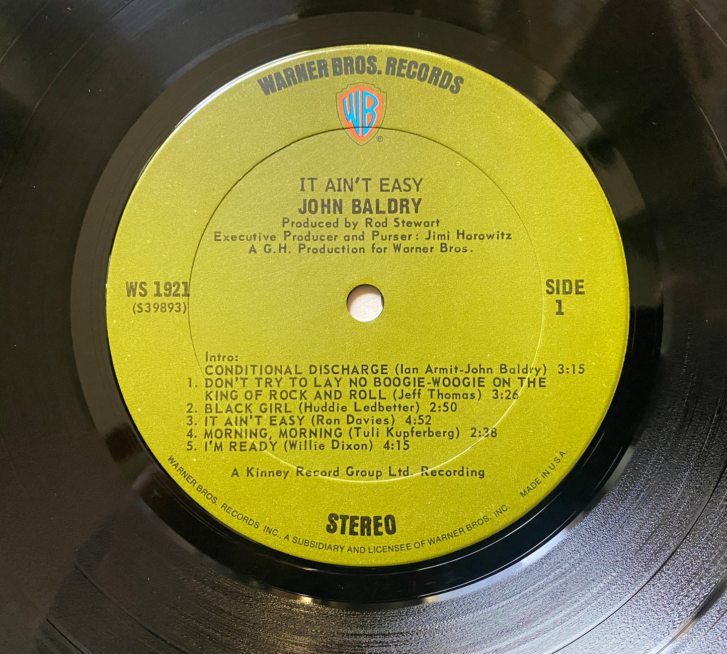 John Baldry - It Ain’t Easy (1971 U.S. Pressing)