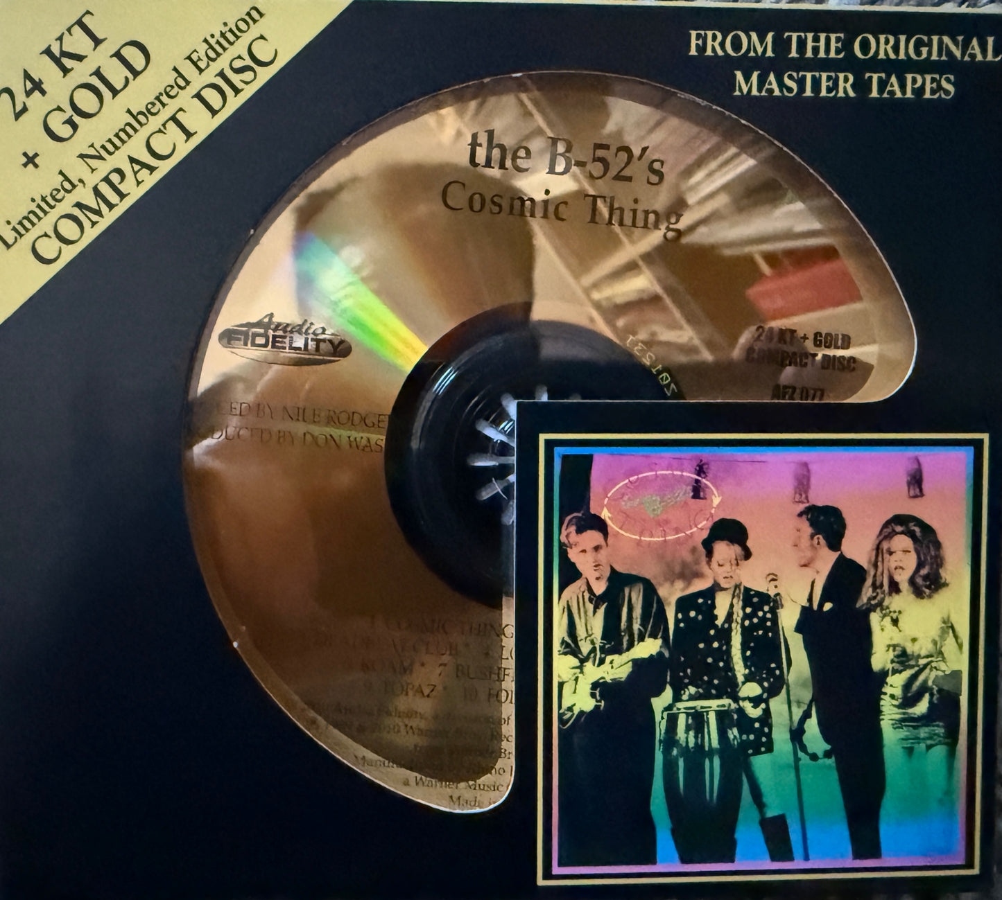 B-52’s - Cosmic Thing (Audio Fidelity Gold CD)