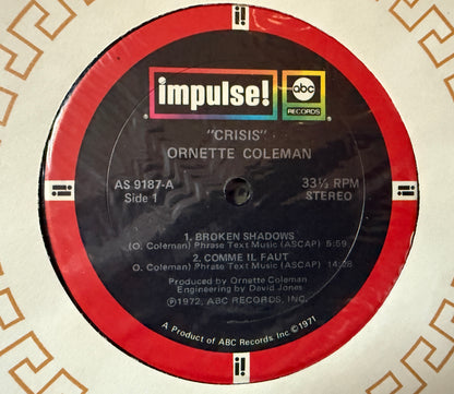 Ornette Coleman - Crisis (1972 Impulse Press)