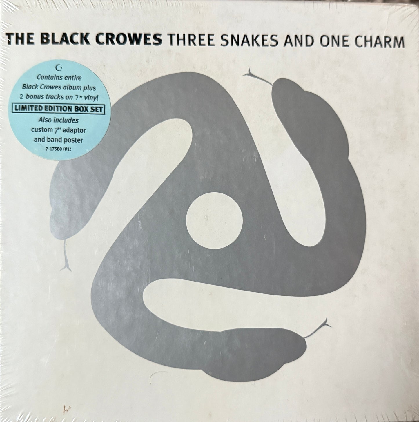 Black Crowes - Three Snakes And One Charm (1996 7” Box Set) Sealed