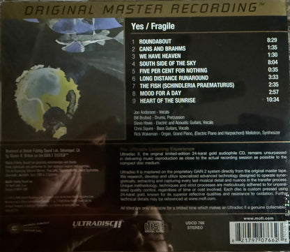 Yes - Fragile (Mobile Fidelity 24K Gold CD)