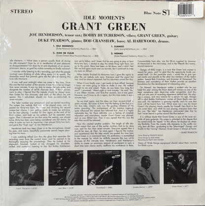 Grant Green - Idle Moments (Analogue Productions) 45 RPM 2XLP Steve Hoffman