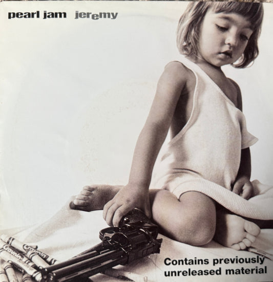 Pearl Jam - Jeremy/Footsteps (1992 Europe) 7”