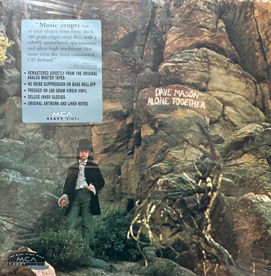 Dave Mason - Alone Together (MCA Heavy Vinyl *All Analog Kevin Gray) Factory Sealed