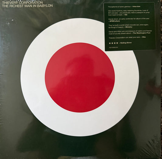 Thievery Corporation- The Richest Man In Babylon (2024 2XLP) Sealed