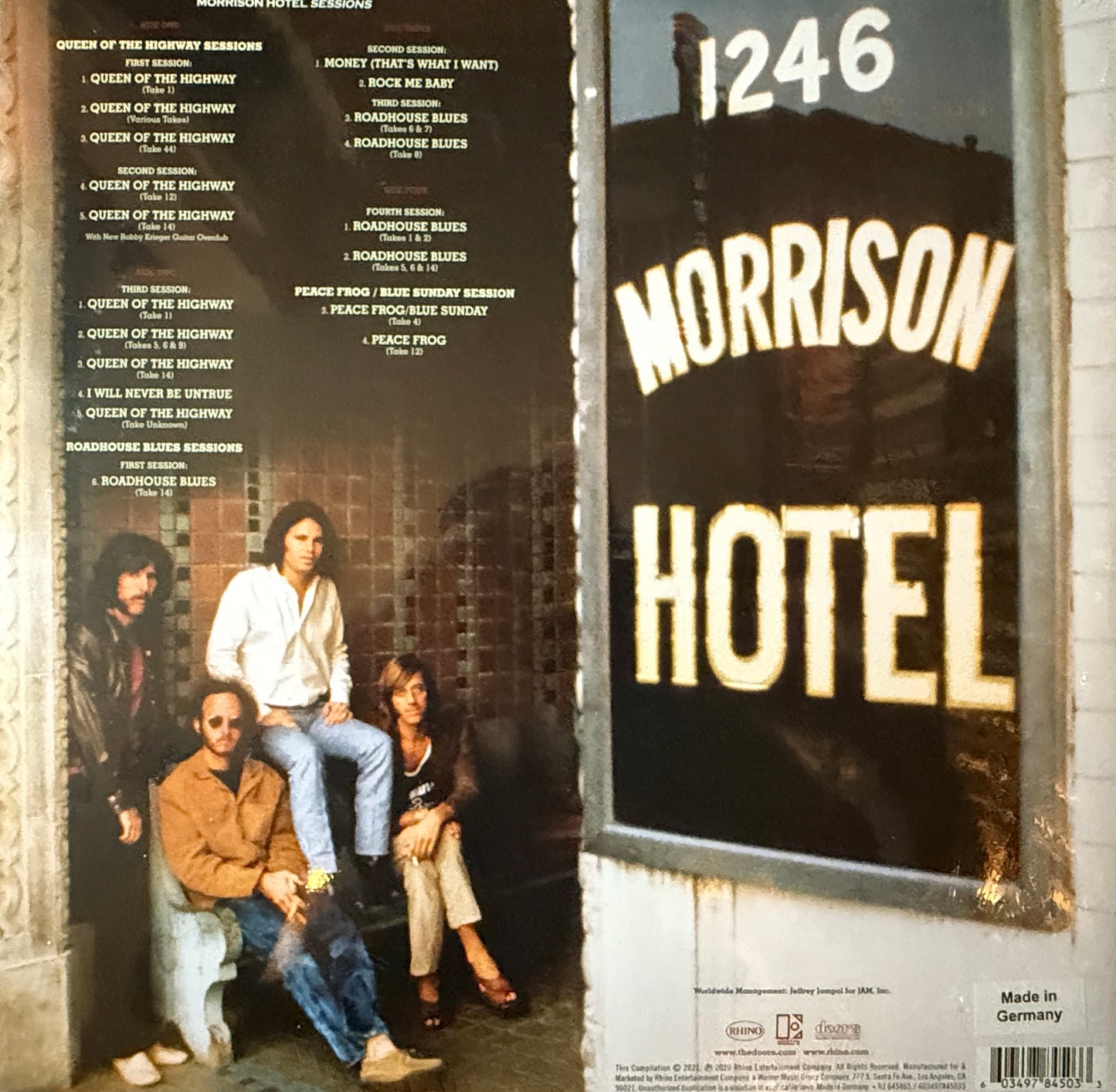 The Doors - Morrison Hotel (2021 RSD) Factory Sealed 2XLP